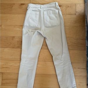 Everlane Cropped Beige Pants